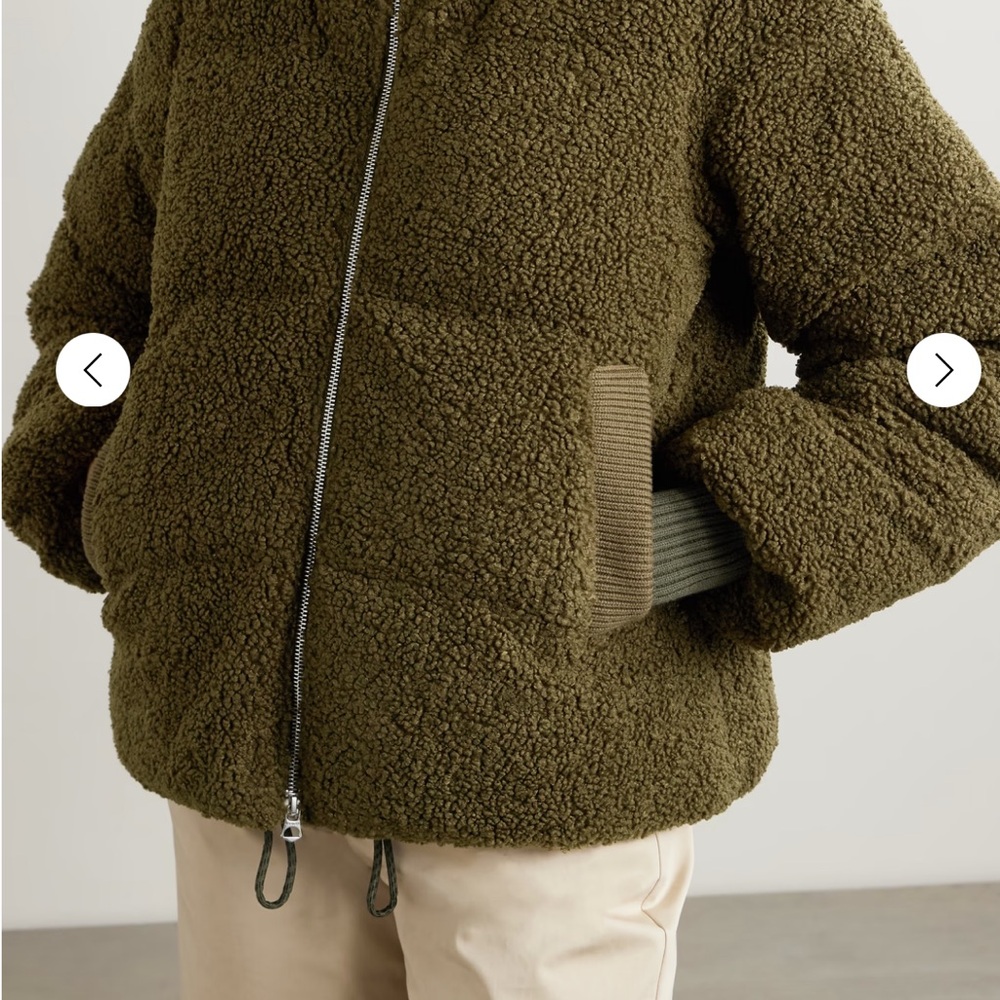 Varley Wilkins Sherpa Jacket - Olive - Picture 5 of 6
